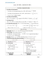 LOGARIT  bài 1,2 lũy thừa   hàm số lũy thừa ( lý thuyết + bài tập vận dụng có lời giải) 