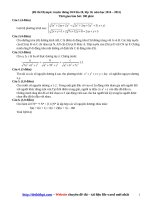 Đề thi olympic truyền thống 304 lần 20, lớp 10, năm học 2014 – 2015 