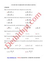 31 câu hỏi trắc nghiệm hình học chương 1 lớp 10   file word có đáp án 