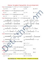 28 bài tập   trắc nghiệm về tập hợp (đề 02)   file word có lời giải chi tiết 