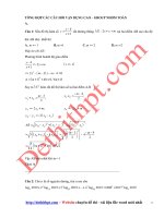 Tổng hợp các bài toán mức độ vận dụng cao ôn thi THPT quốc gia – nhóm toán   file word có lời giải chi tiết 