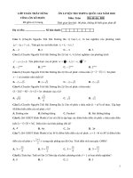 150 bài tập trắc nghiệm tổng ôn số phức   đoàn trí dũng   file word có đáp án 