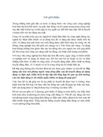 Xây dựng cấu trúc mô phỏng mạch vòng dòng điện của hệ truyền động sử dụng động cơ điện một chiều kích từ độc lập khi tổng hợp bỏ qua sự ảnh hưởng của sức điện động E với nhiễu ngẫu nhiên và dạng tải thế năng