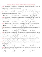 50 bài tập   mặt nón, hình nón, khối nón   file word có lời giải chi tiết 