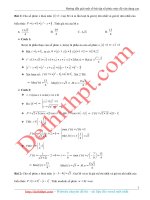 Hướng dẫn giải một số bài tập số phức mức độ vận dụng cao   phạm minh tuấn   file word có lời giải chi tiết 