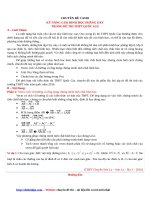 Một số phương pháp giải bài toán hình học tọa độ phẳng oxy   bùi thế việt   file word 