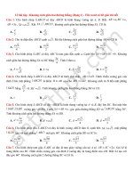 12 bài tập   khoảng cách giữa hai đường thẳng (dạng 1)   file word có lời giải chi tiết 