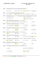 VẤN đề 2 BPT bậc 2 