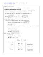 LOGARIT  hàm số mũ (lý thuyết + bài tập vận dụng có lời giải) 