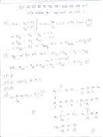 Giải chi tiết đề thi thử TTHPT QG năm 2018  môn Hóa của tỉnh Nghệ An (Lần 1)