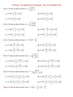 53 bài tập   trắc nghiệm hàm số lượng giác   file word có lời giải chi tiết 