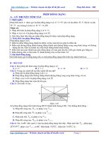 PHÉP ĐỒNG DẠNG và ôn tập CHƯƠNG i lớp 11   đặng việt đông   file word 