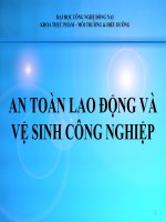 CHƯƠNG 2 PHONG CHONG NHIEM DOC TRONG SẢN XUẤT