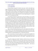 skkn một vài kinh nghiệm vận dụng kiến thức liên môn tạo hứng thú học tập cho học sinh trong dạy học môn sinh học khối 8,9 cấp THCS 