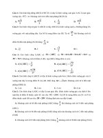 20 cau trac nghiem khoang cach tu diem den mat phang de 3 co loi giai 