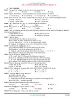 Đề cương ôn tập Hóa 10 Học Kỳ 2