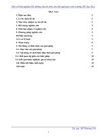 skkn một số kinh nghiệm bồi dưỡng chuyên môn cho đội ngũ giáo viên trường mầm non sao mai 