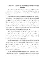 phân tích thành công từ sự khác biệt của viettel qua áp dụng chính sách cạnh tranh thông qua giá