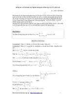 ÁP DỤNG cấp số để xác ĐỊNH số HẠNG TỔNG QUÁT của dãy số 