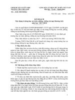 Kế hoạch phòng chống tai nạn thương tích trong trường học