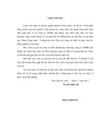 Giải pháp tăng cường công tác quản lý chất lượng các công trình xây dựng trong giai đoạn thực hiện đầu tư tại Công ty TNHH một thành viên Khai thác thủy lợi Thái Nguyên