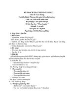 KẾ HOẠCH HOẠT ĐỘNG GIÁO dục