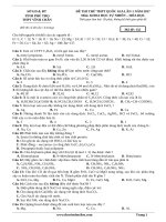  50 đề THI THỬ THPT QUỐC GIA lần 1 môn hóa học   có lời giải 