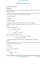 Chuyên Đề Tương Tác Gen Sinh Học 12