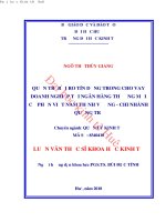 Quản trị rủi ro tín dụng trong cho vay doanh nghiệp tại ngân hàng thương mại cổ phần việt nam thịnh vượng   chi nhánh quảng trị 