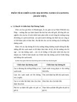  phân tích chiến lược đại dương xanh của nhãn hàng thời trang genova (jeans việt)  