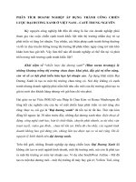  phân tích doanh nghiệp áp dụng thành công chiến lược đại dương xanh ở việt nam – café trung nguyên 