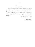 Giải pháp nâng cao chất lượng dịch vụ DLST khu du lịch flamingo đại lải resort 