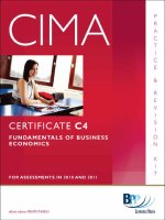 CIMA c4 BPP REVISION KIT 
