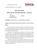 BTN quản trị kinh doanh