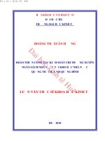 Hoàn thiện công tác kiểm soát chi thường xuyên ngân sách nhà nước tại kho bạc nhà nước quảng trạch, tỉnh quảng bình 