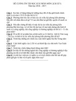 Bộ đê KT học kì II môn LỊCH sử 6 + 7