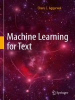 Ebook  machine learning for text 2018