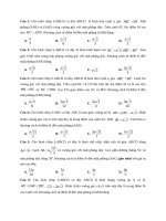 20 cau trac nghiem khoang cach tu diem den mat phang de 1 co loi giai 