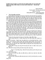 NGHIÊN CỨU ÁP DỤNG LÝ THUYẾT ĐỒ THỊ TRONG CÔNG TÁC TỔ CHỨC MẶT BẰNG THI CÔNG CÔNG TRÌNH