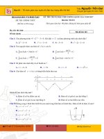 đề thi+lời giải chi tiết THPTQG 2017 môn toán