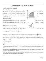 Tài liệu bồi dưỡng học sinh giỏi   chuyên đề 9   ứng dụng tích phân   lê hoành phò   file word 
