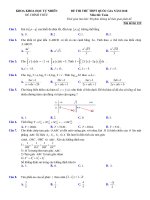 Đề thi thử Toán THPT Quốc Gia 2018 trường Đại Học Hồng Đức – Thanh Hóa