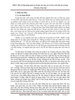 SKKN một số biện pháp quản lý chỉ đạo việc duy trì sĩ số học sinh dân tộc trường tiểu học dray sáp 