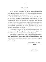 Giải pháp hoàn thiện công tác quản lý đê điều trên địa bàn tỉnh ninh bình