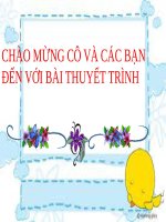 ĐA DANG Sinh học bảo vệ môi trường