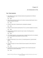 Test bank taxation of individuals and business entities 2015 6e by brian c  spilker  chap001 