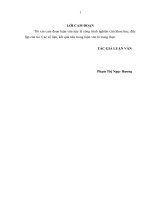 Thực trạng và giải pháp phát triển kinh tế trang trại theo hướng bền vững trên địa bàn huyện hoa lư, tỉnh ninh bình 