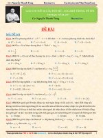 GIẢI CHI TIẾT_40 CÂU HỎI_MŨ_LOGARIT_THPTQG_2017_Thầy Tùng Toán