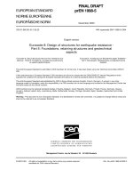 Eurocode 8 Design of aluminium structures Part 5 - prEn 1998-5 (12-2003)