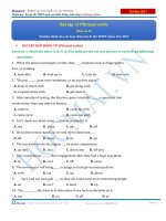 Tài liệu tổng ôn theo chủ đề 2017 bài tập về phrasal verbs